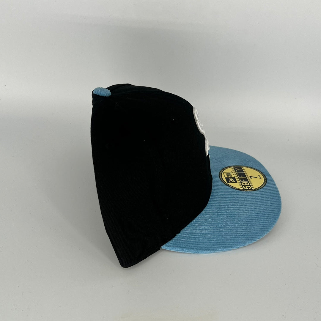 Black Blue Chicago White Sox New Era MLB 59Fifty Fitted Hat