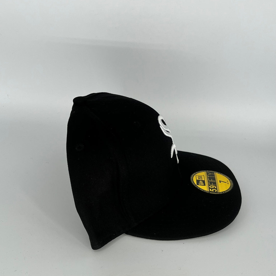 Black Chicago White Sox New Era MLB 59Fifty Fitted Hat
