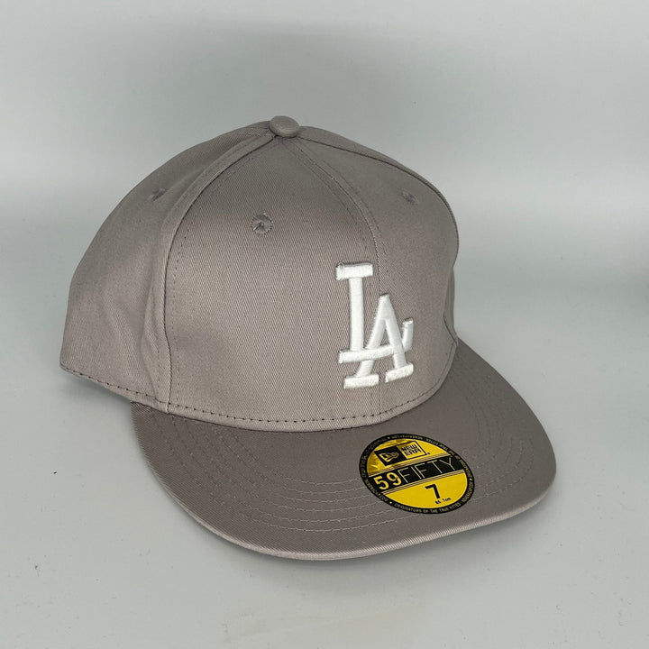 Gray Los Angeles Dodgers New Era MLB 59Fifty Fitted Hat