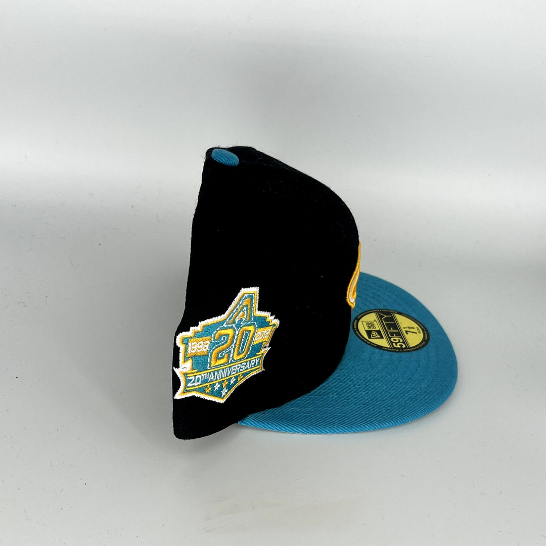 Black Blue Arizona Diamondbacks New Era MLB 59Fifty Fitted Hat