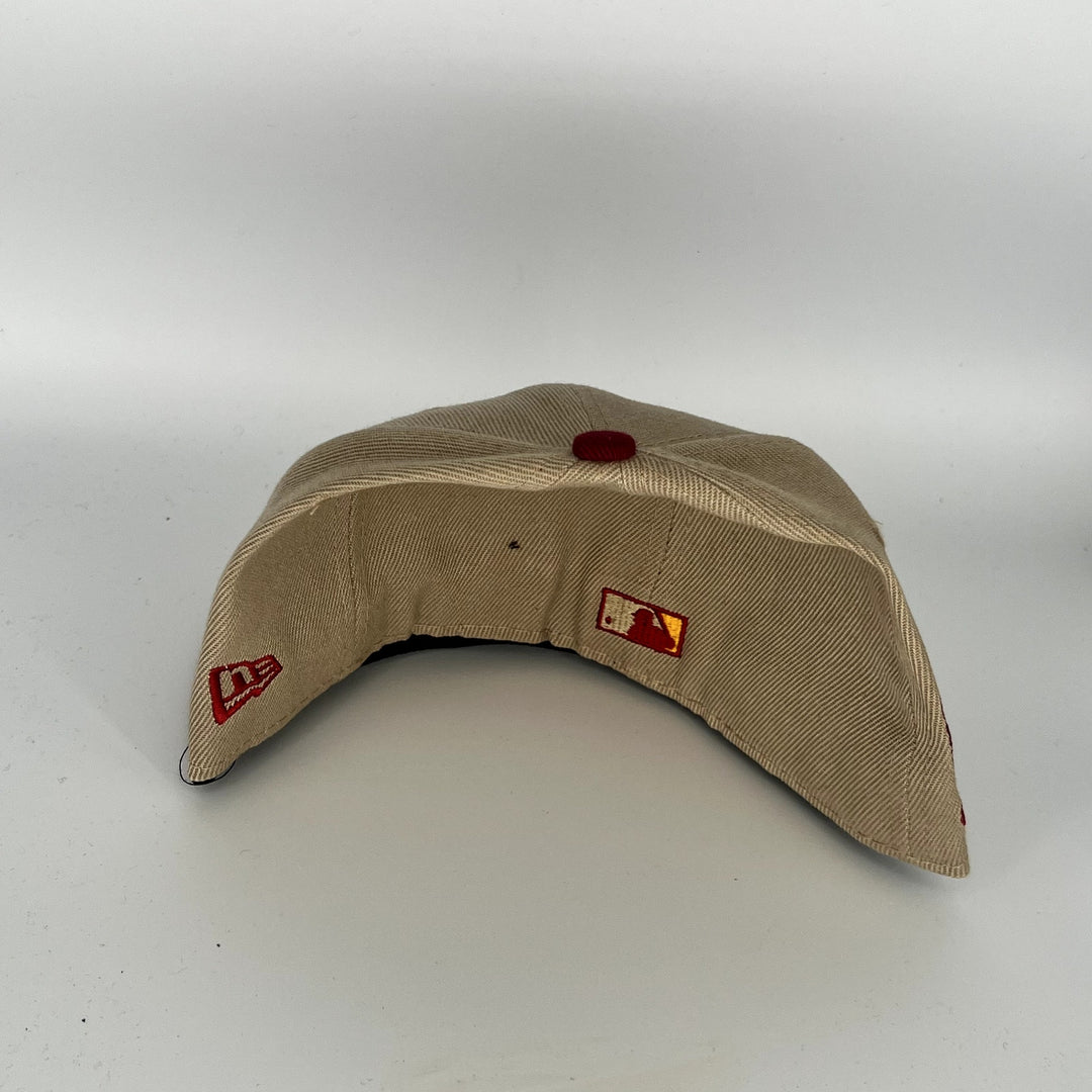 Brown Red New York Yankees 2000 Subway Series New Era MLB 59Fifty Fitted Hat