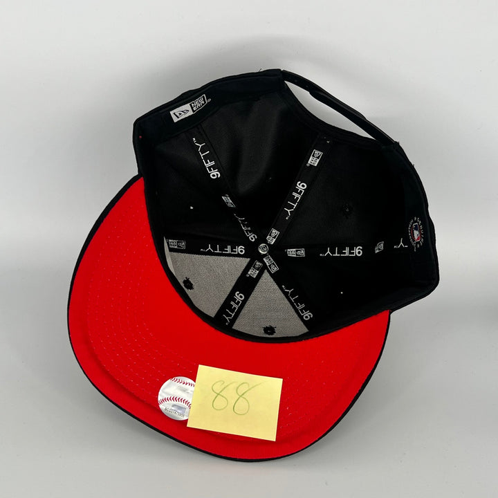 Black Los Angeles Dodgers New Era MLB 9Fifty Snapback Hat