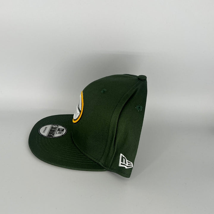 Green Green Bay Packers GO PACK GO Side Patch New Era MLB 9Fifty Snapback Hat