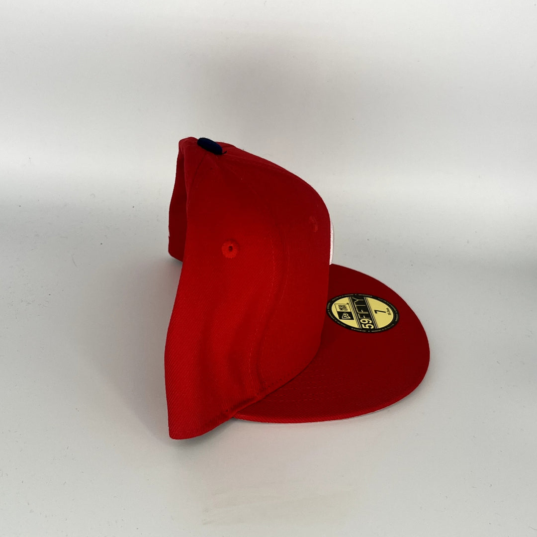 Red Philadelphia Phillies New Era MLB 59Fifty Fitted Hat