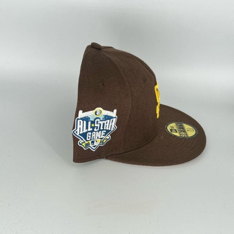 Brown San Diego Padres New Era MLB 59Fifty Fitted Hat