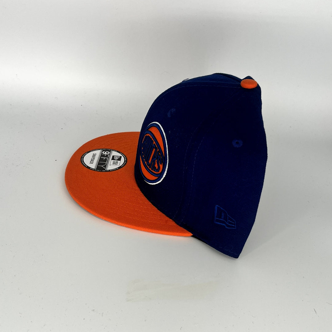 Blue Orange New York Knicks New Era NBA 9Fifty Snapback Hat