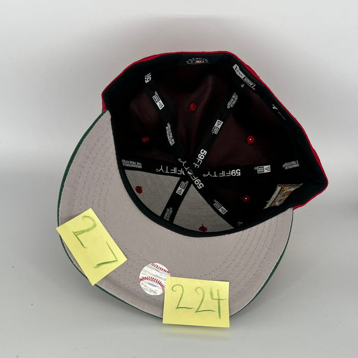 Red Green Chicago White Sox 95 Years White Sox Side Patch New Era MLB 59Fifty Fitted Hat