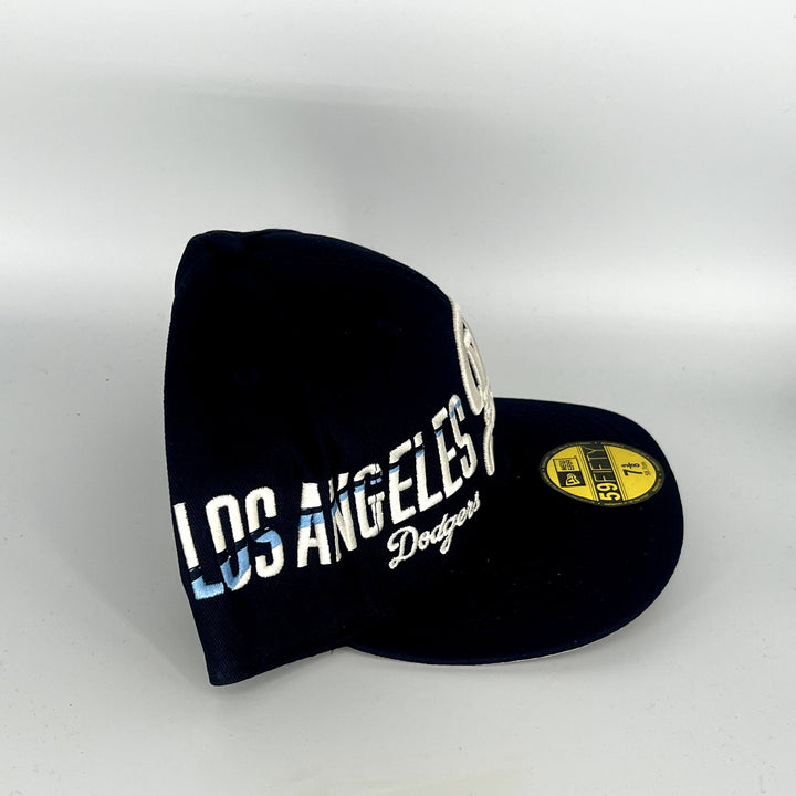 Navy Blue Los Angeles Dodgers New Era MLB 59Fifty Fitted Hat