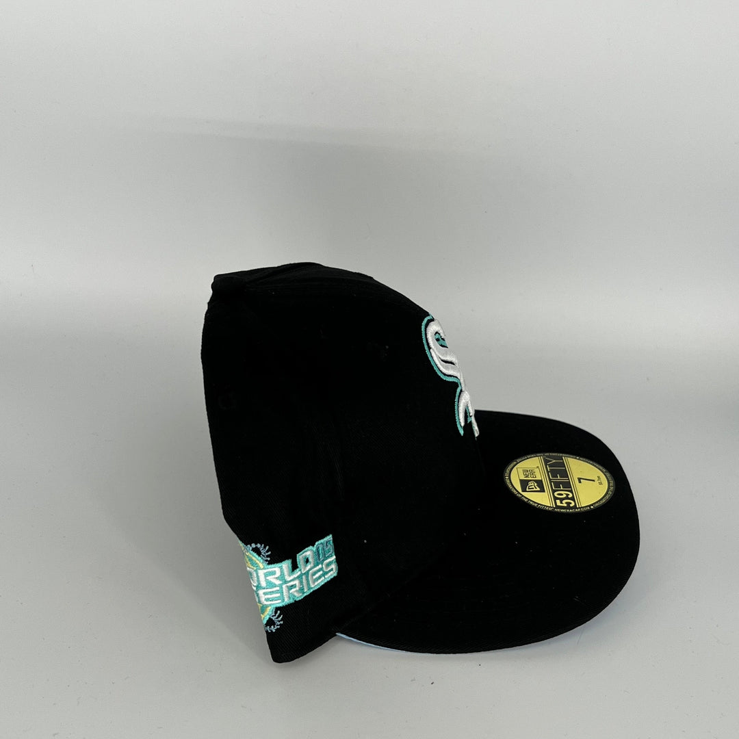 Black Chicago White Sox 2005 World Series Side Patch New Era MLB 59Fifty Fitted Hat