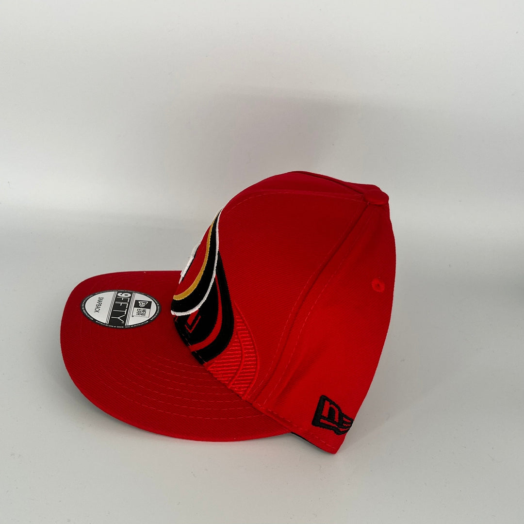 Red San Francisco 49ers New Era MLB 9Fifty Snapback Hat