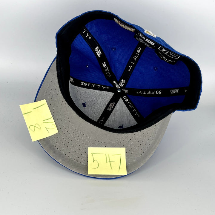 Blue Golden State Warriors New Era NBA 59Fifty Fitted Hat