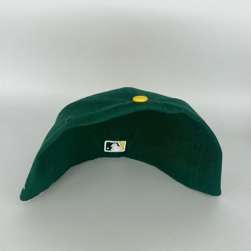 Green Yellow Athletics New Era MLB 59Fifty Fitted Hat