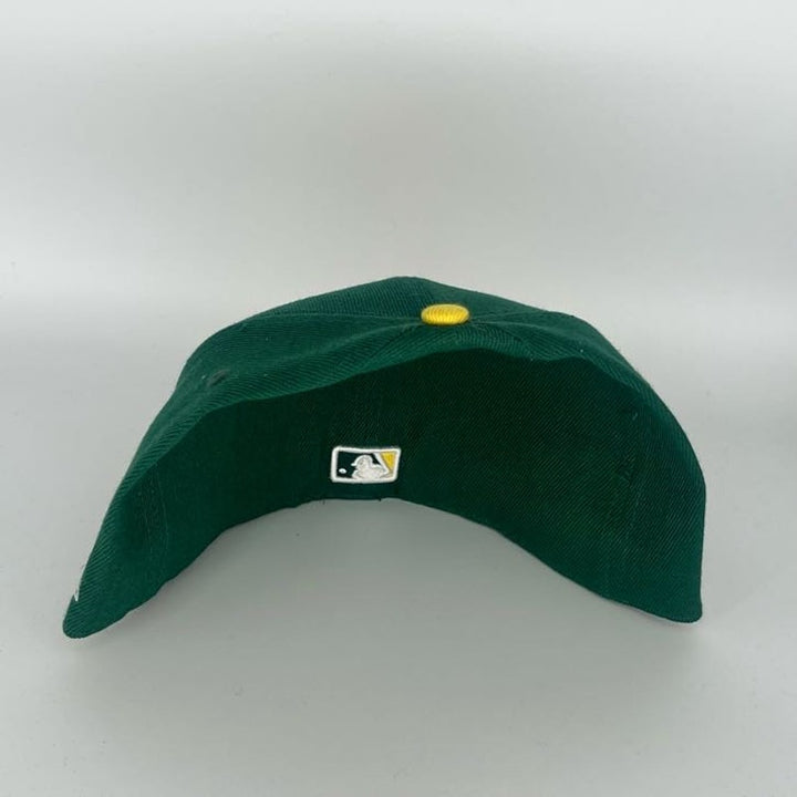 Green Yellow Athletics New Era MLB 59Fifty Fitted Hat