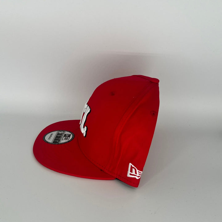 Red St. Louis Cardinals The Lou Side Patch New Era MLB 9Fifty Snapback Hat