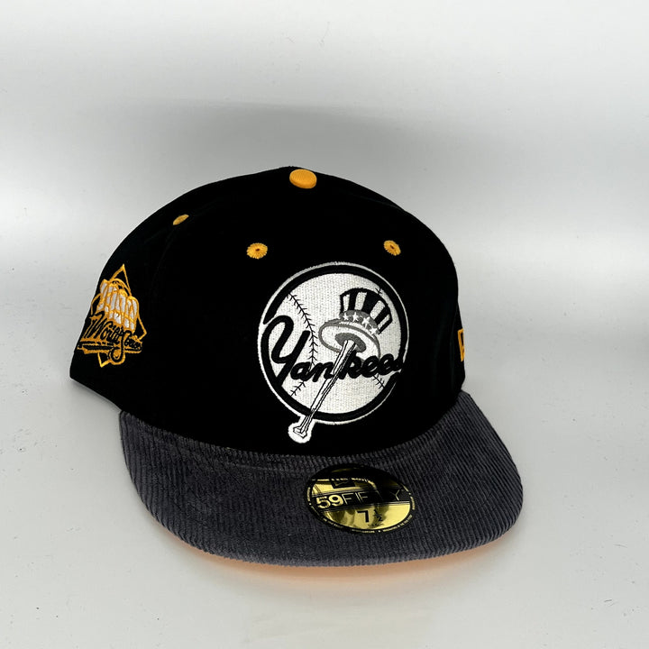 Black Gray New York Yankees 1999 World Series SP New Era MLB 59Fifty Fitted Hat