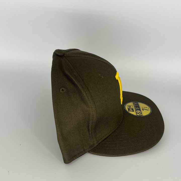 Brown TwoTone Los Angeles Dodgers New Era MLB 59Fifty Fitted Hat