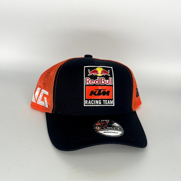 Black Orange Red Bull KTM Racing Team New Era 9Forty Snapback Hat