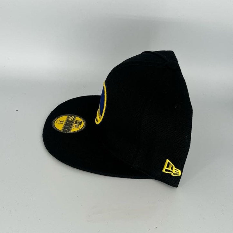 Black Golden State Warriors New Era NBA 59Fifty Fitted Hat