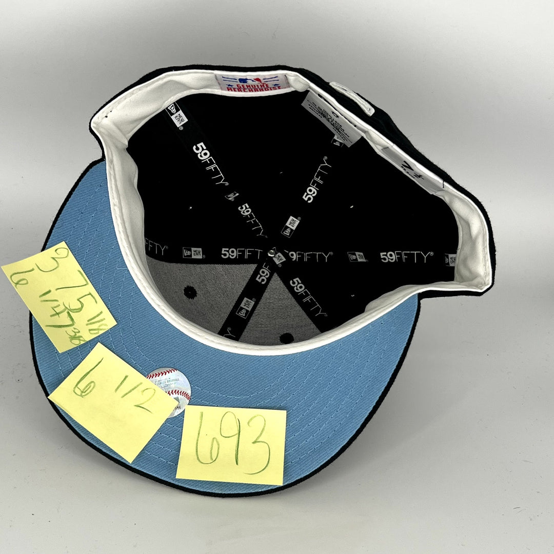 Black New York Yankees New Era MLB 59Fifty Fitted Hat