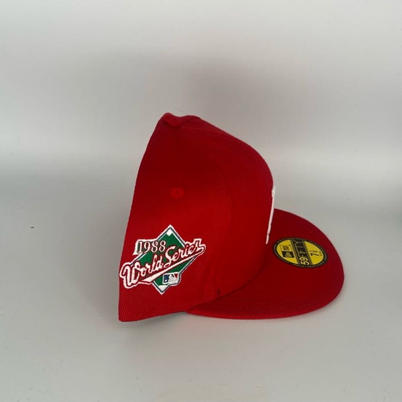 Red Los Angeles Dodgers New Era MLB 59Fifty Fitted Hat