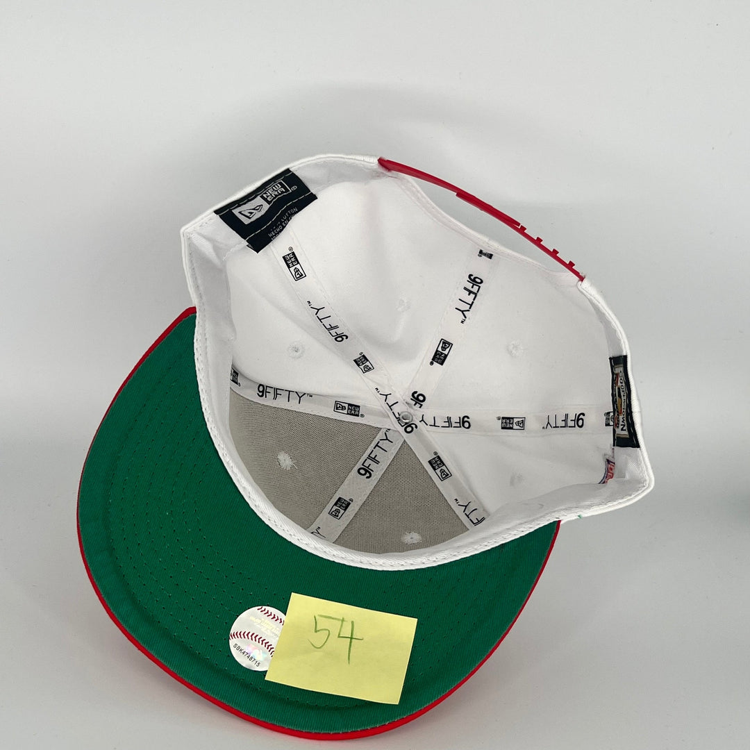 White/Red Boston Red Sox 1912 WAY PARK 100 YEARS  Side Patch New Era MLB 9Fifty Snapback Hat