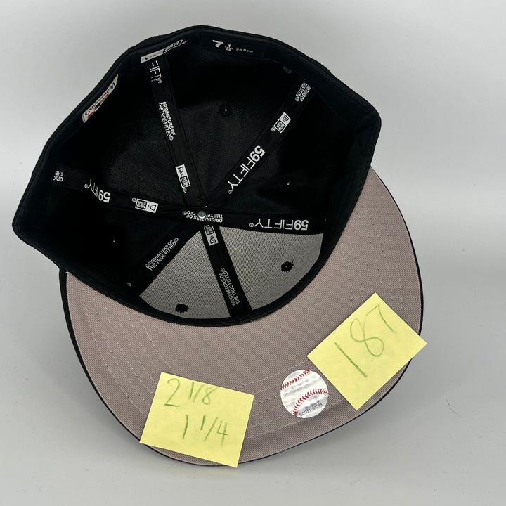 Black Los Angeles Dodgers New Era MLB 59Fifty Fitted Hat