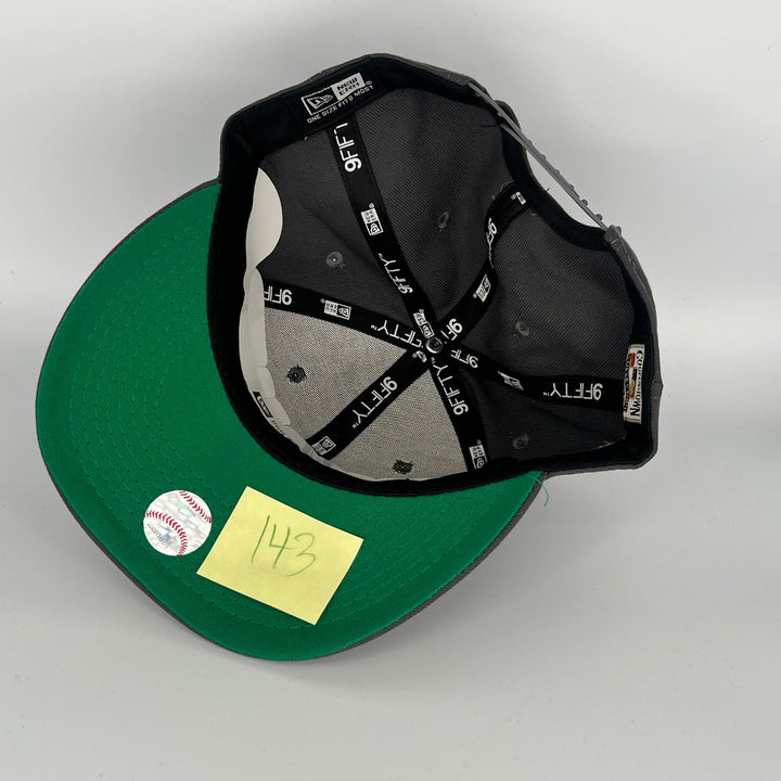 Gray New York Yankees 1993 World Series Side Patch New Era MLB 9Fifty Snapback Hat