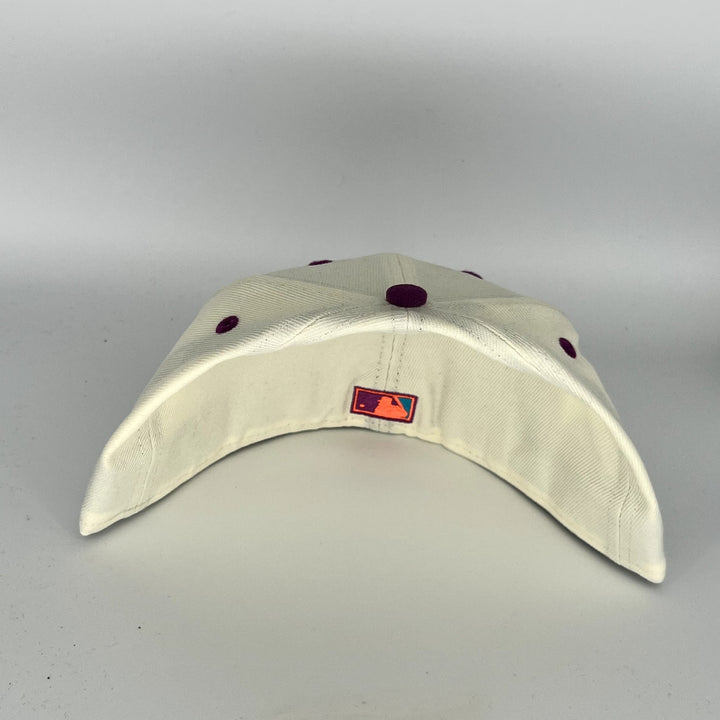 White Purple Houston Astros New Era MLB 59Fifty Fitted Hat