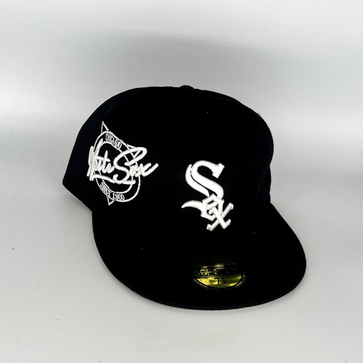 Black Chicago White Sox New Era MLB 59Fifty Fitted Hat