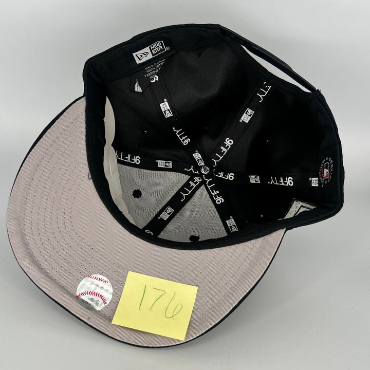 Black Chicago White Sox 95 Years White Sox Side Patch New Era MLB 9Fifty Snapback Hat