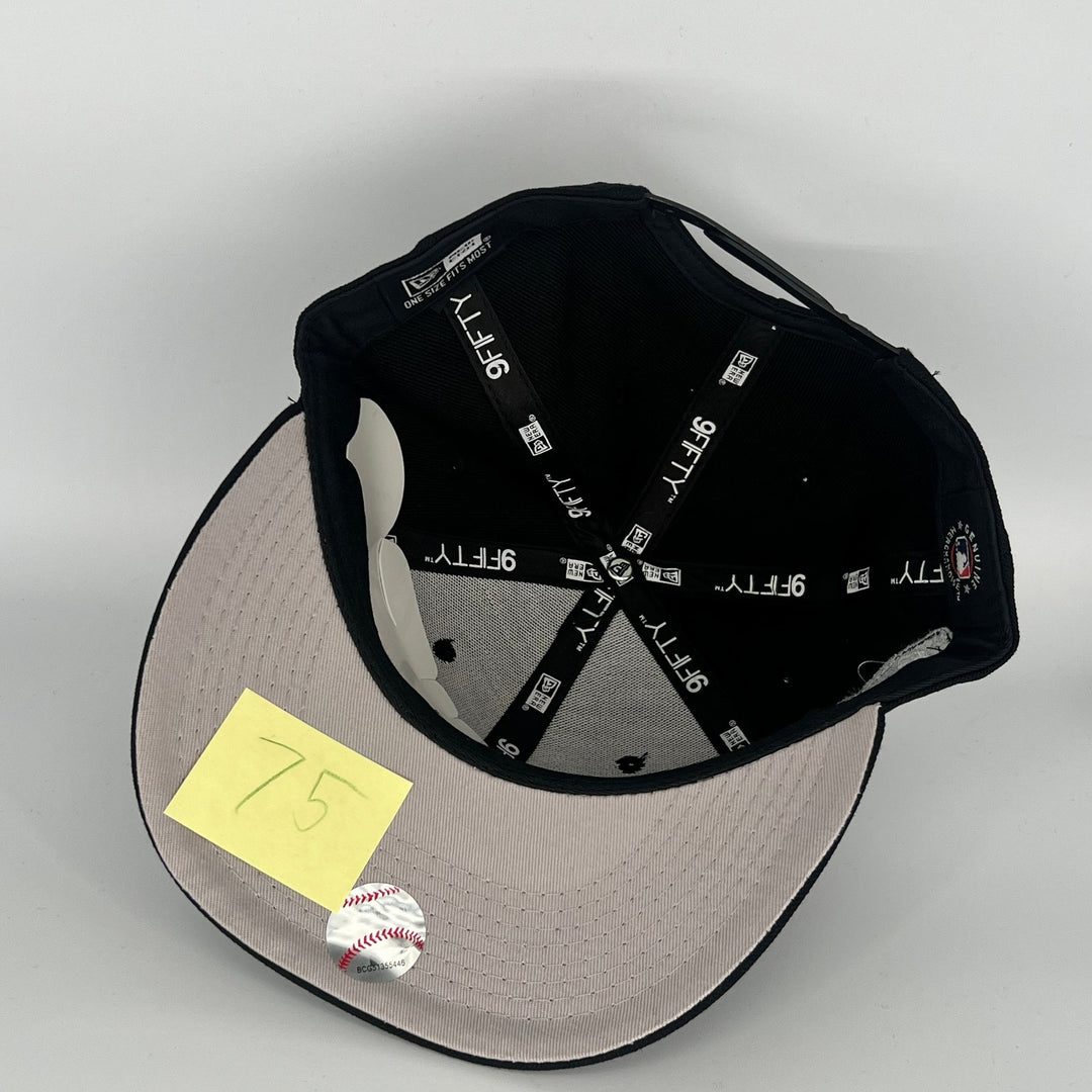 Black Los Angeles Dodgers 2024 World Series Champions Side Patch New Era MLB 9Fifty Snapback Hat