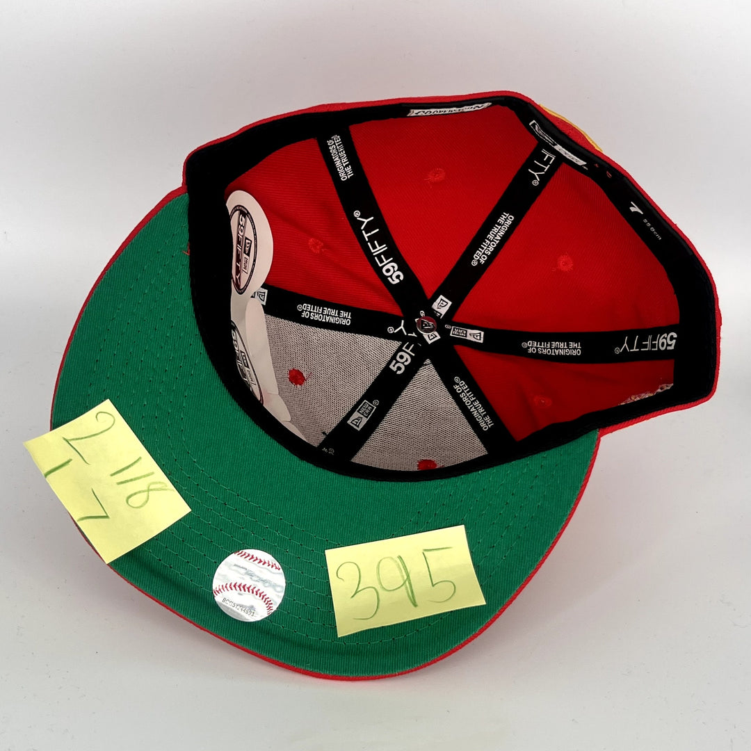 Red Los Angeles Angels New Era MLB 59Fifty Fitted Hat