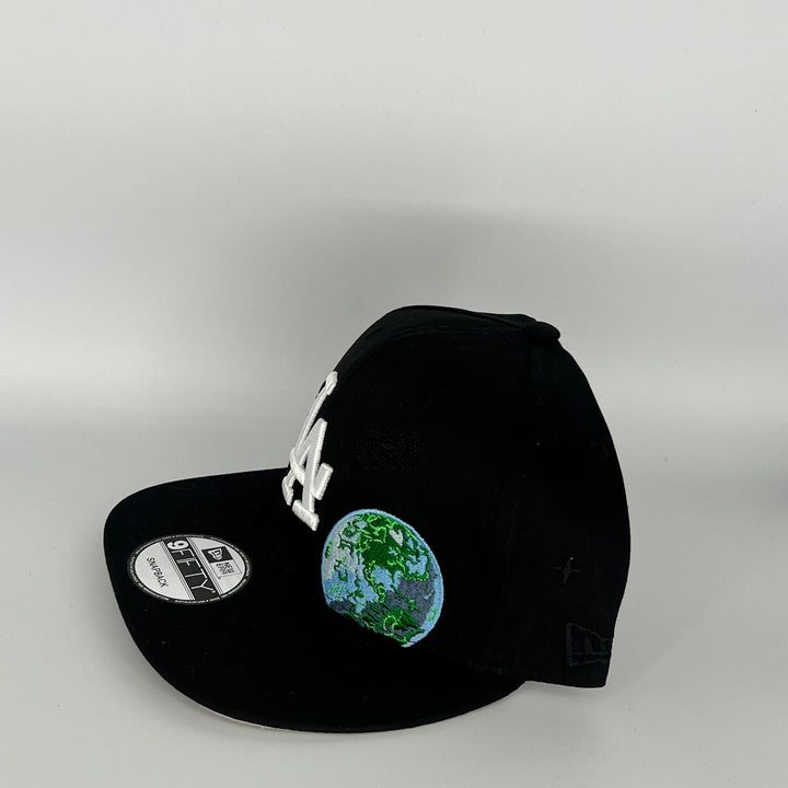 Black Los Angeles Dodgers New Era MLB 9Fifty Snapback Hat