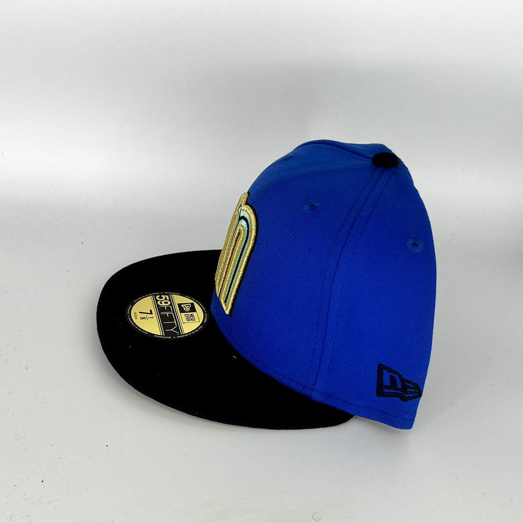 Blue Black Mexico Classic New Era MLB 59Fifty Fitted Hat