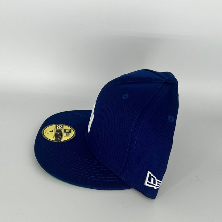 Blue Los Angeles Dodgers Angeles Side Patch New Era MLB 59Fifty Fitted Hat