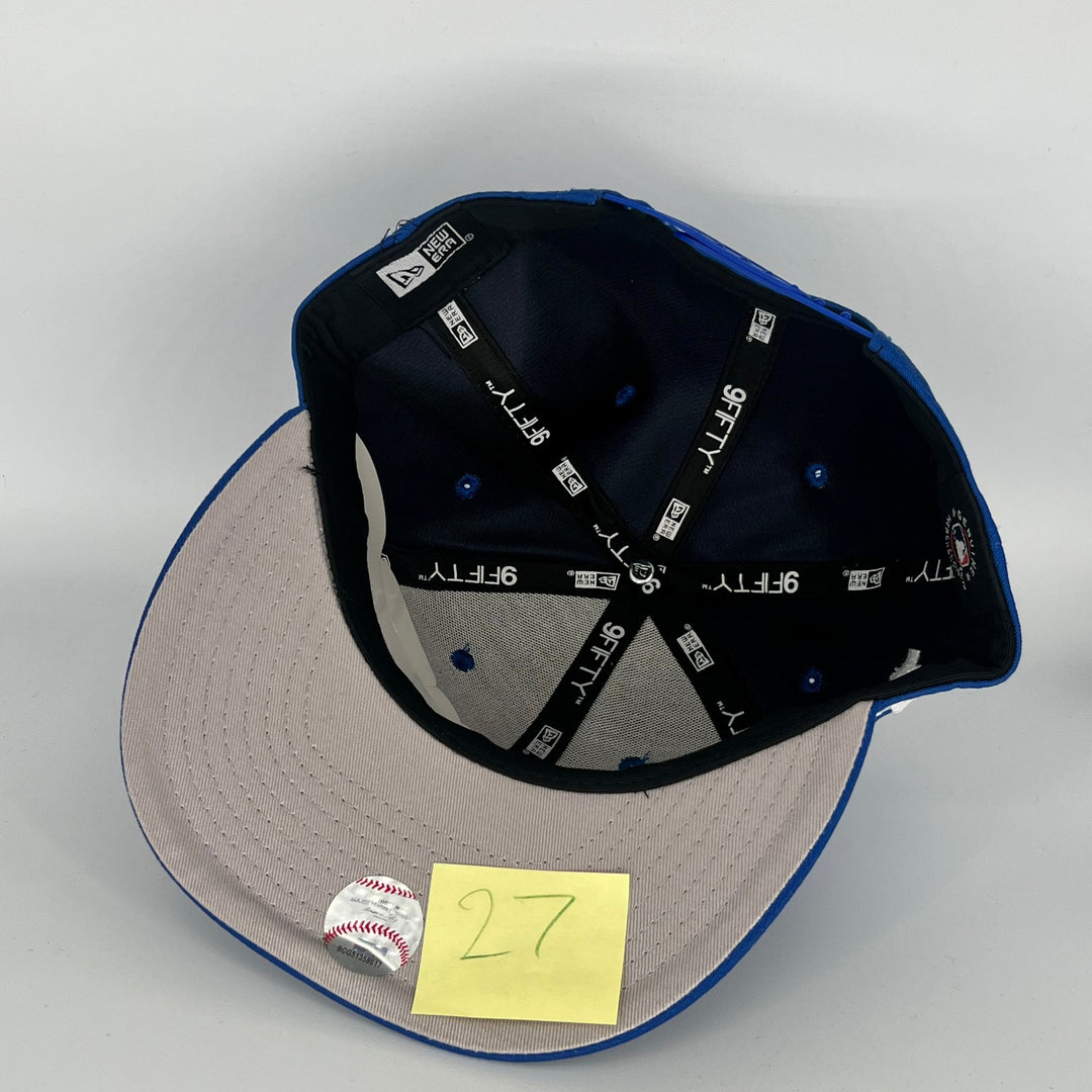 Blue Los Angeles Dodgers LA Side Patch New Era MLB 9Fifty Snapback Hat