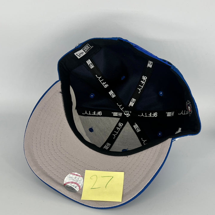 Blue Los Angeles Dodgers LA Side Patch New Era MLB 9Fifty Snapback Hat