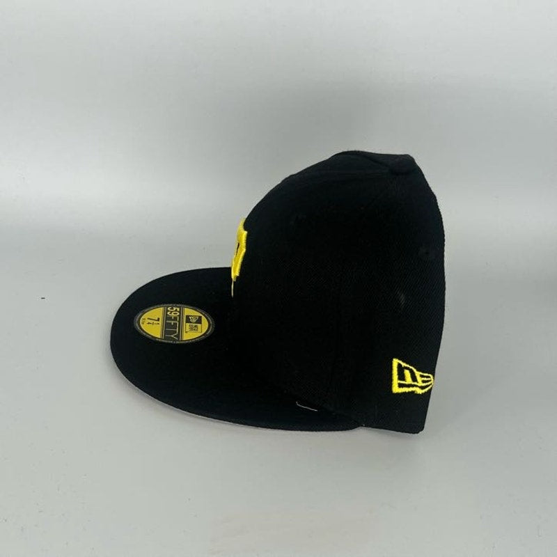 Black Pittsburgh Pirates New Era MLB 59Fifty Fitted Hat