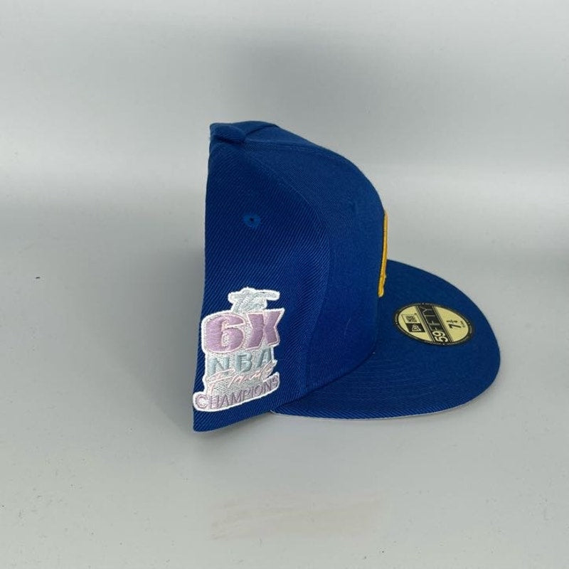 Blue Golden State Warriors New Era NBA 59Fifty Fitted Hat
