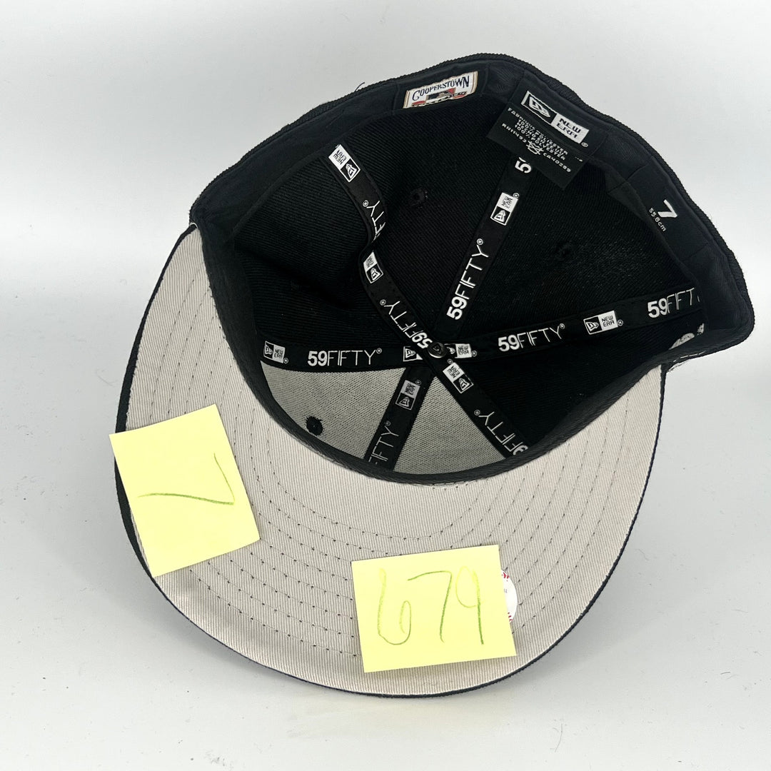 Black Los Angeles Dodgers 100TH Anniversary New Era MLB 59Fifty Fitted Hat