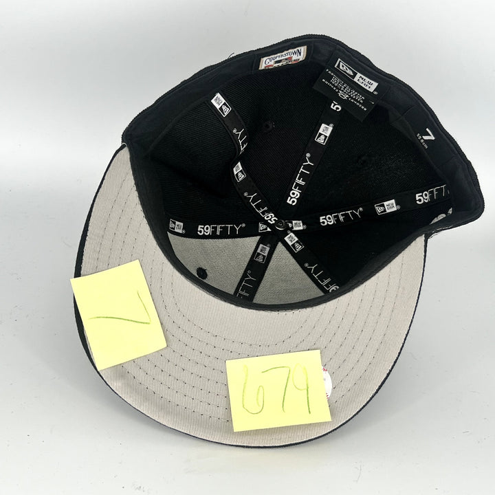 Black Los Angeles Dodgers 100TH Anniversary New Era MLB 59Fifty Fitted Hat