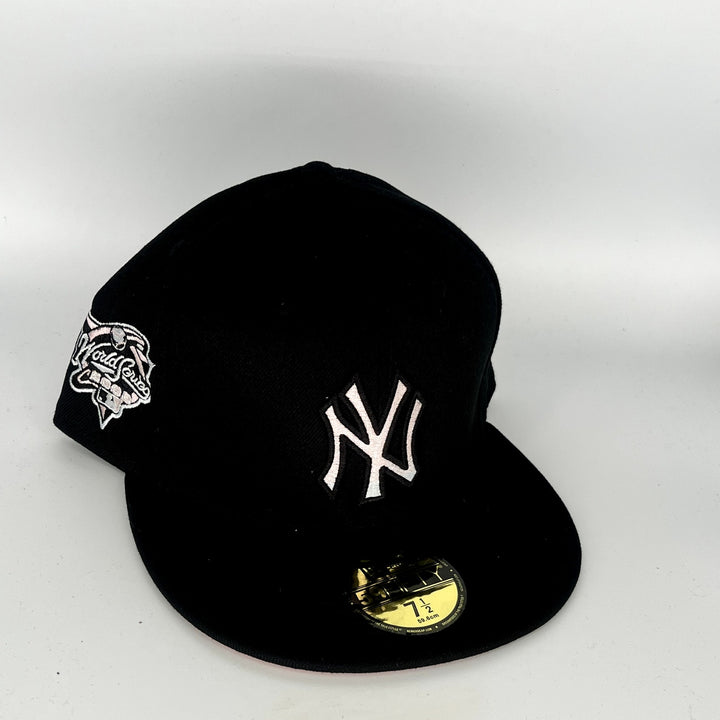 Black New York Yankees World Series SP New Era MLB 59Fifty Fitted Hat