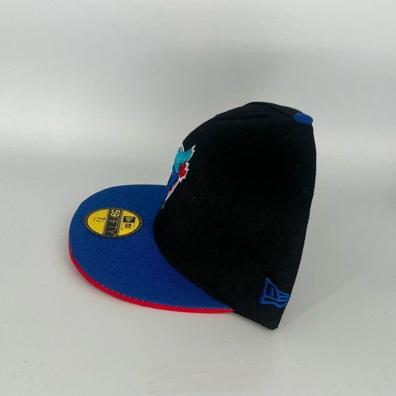 Blue Black Toronto Blue Jays New Era MLB 59Fifty Fitted Hat