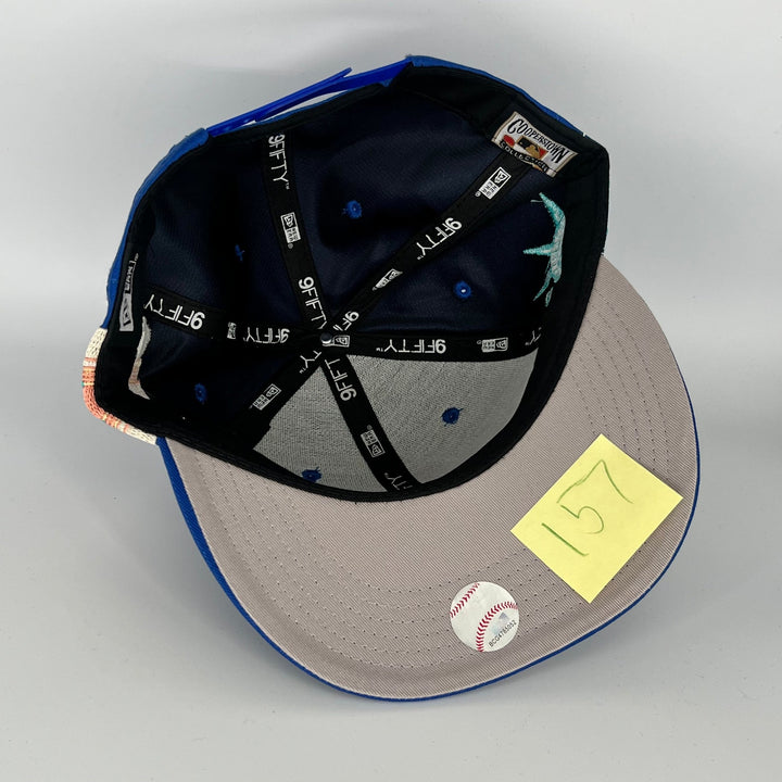 Blue New York Mets Statue of Liberty Side Patch New Era MLB 9Fifty Snapback Hat