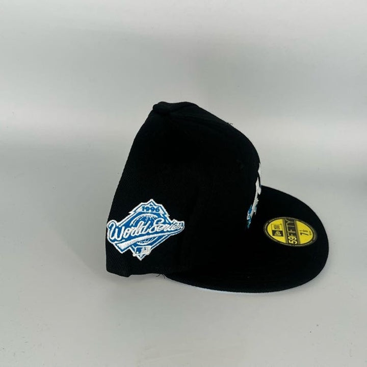 Black New York Yankees New Era MLB 59Fifty Fitted Hat