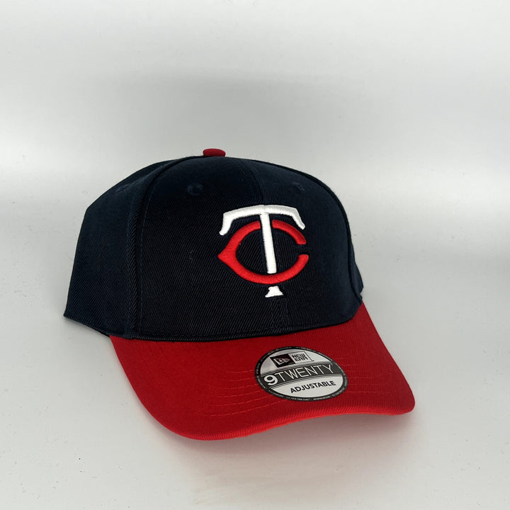 Black Red Minnesota Twins New Era MLB 9Twenty Adjustable Hat