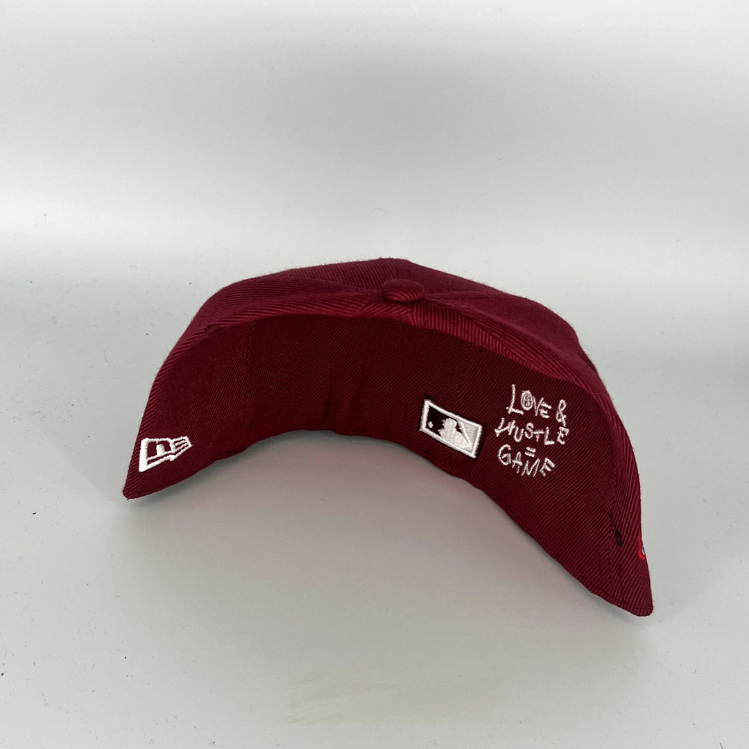 Red Philadelphia Phillies New Era MLB 59Fifty Fitted Hat