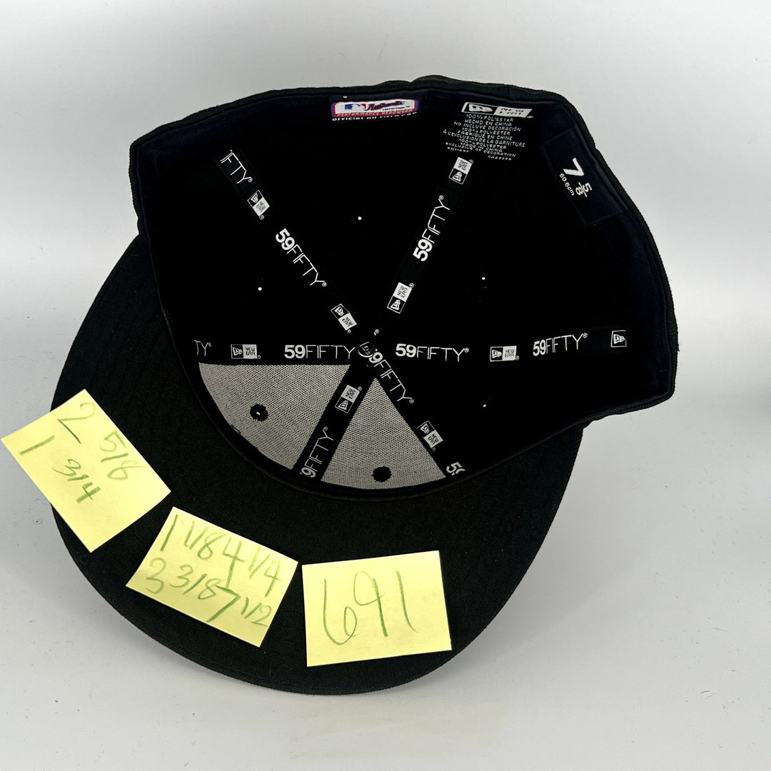 Black Chicago White Sox New Era MLB 59Fifty Fitted Hat