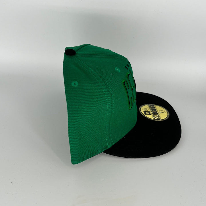 Green Black Boston Celtics New Era NBA 59Fifty Fitted Hat