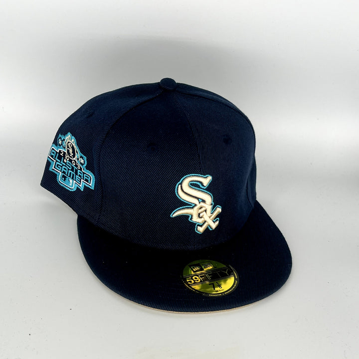 Navy Blue Chicago White Sox New Era MLB 59Fifty Fitted Hat